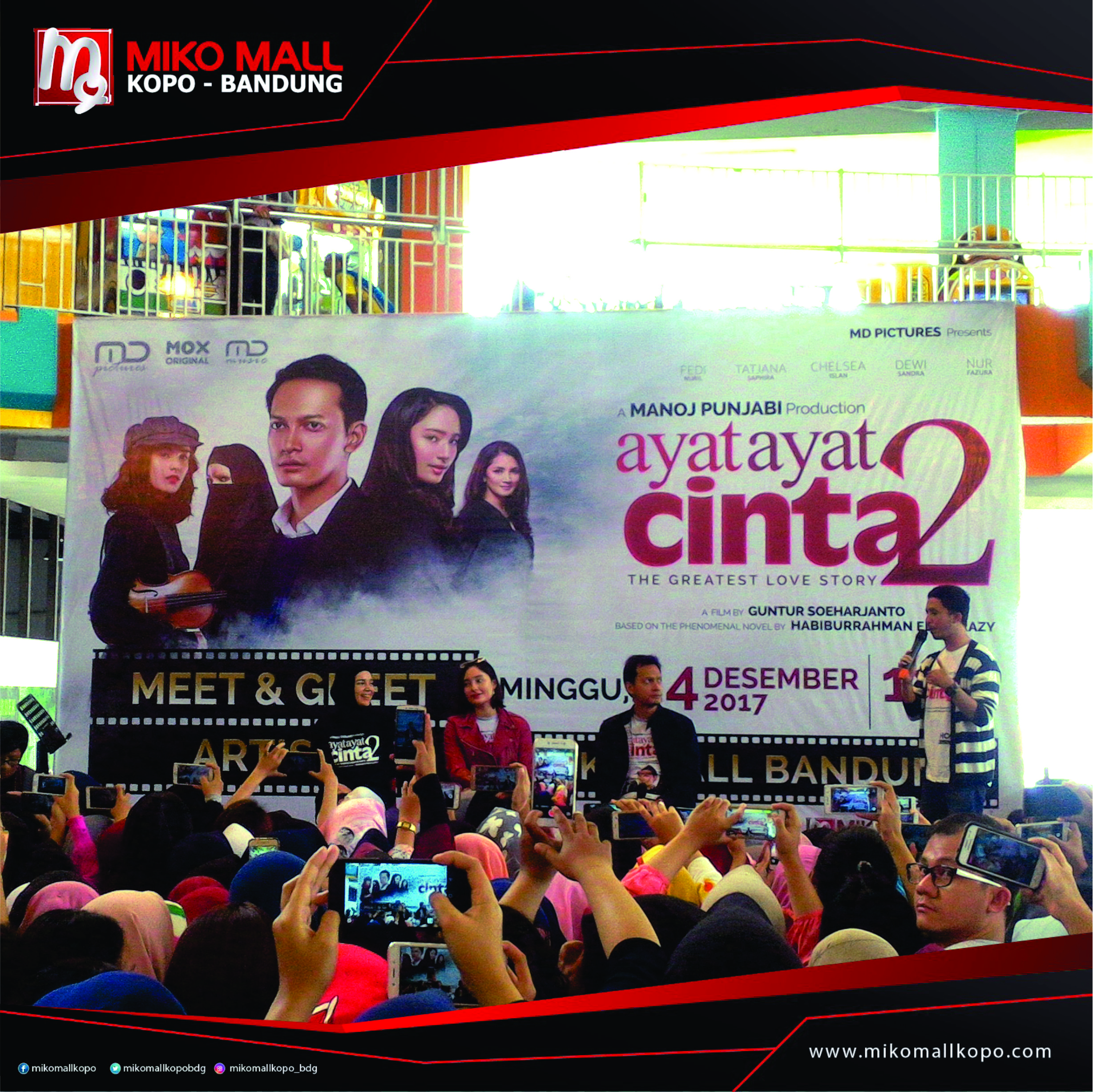 Read more about the article MEET & GREET WITH CAST FILM ‘AYAT – AYAT CINTA 2’