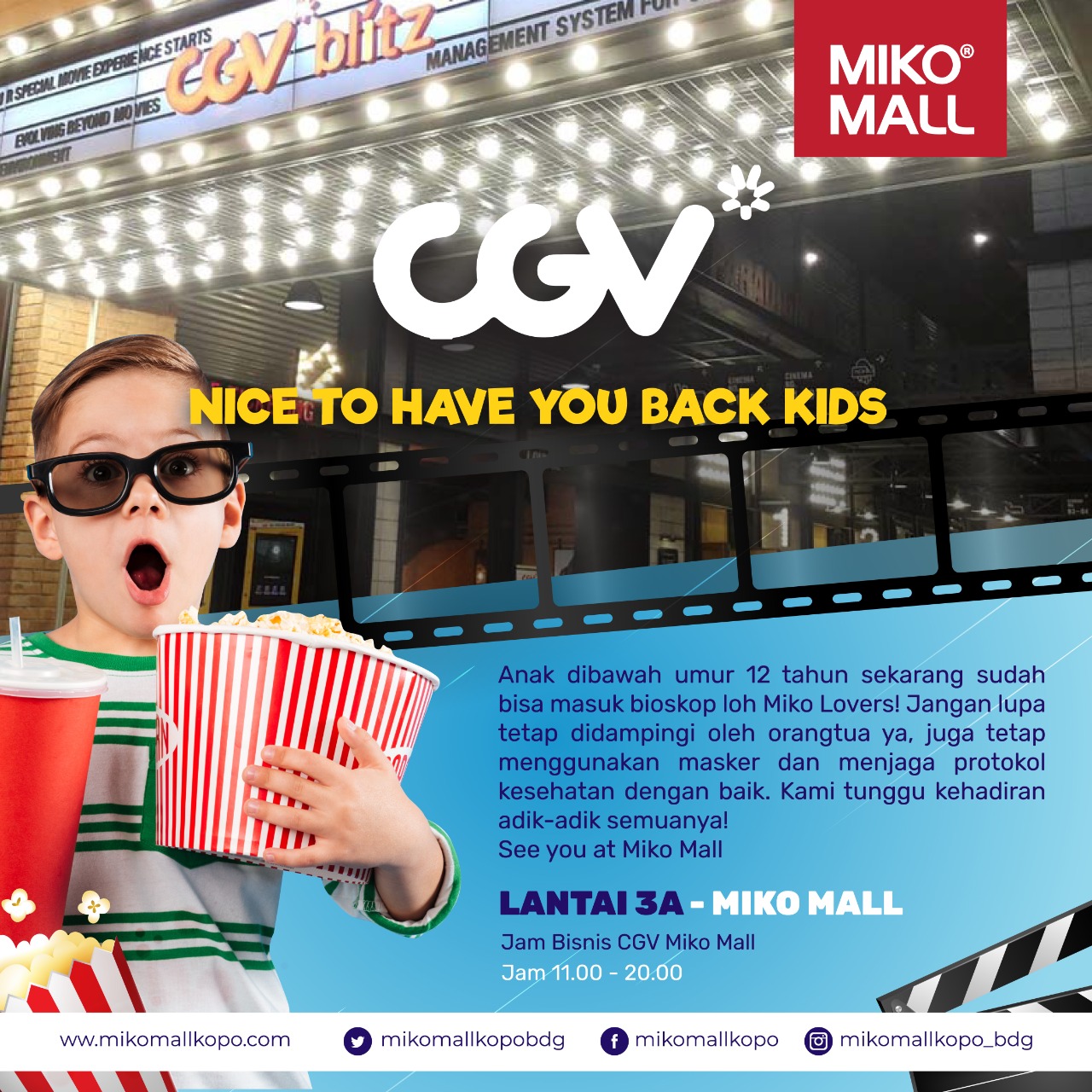Read more about the article Kembali Seru di CGV Miko Mall